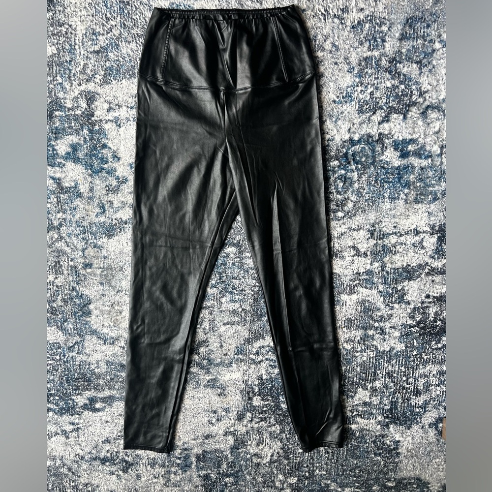 Free People faux leather leggings